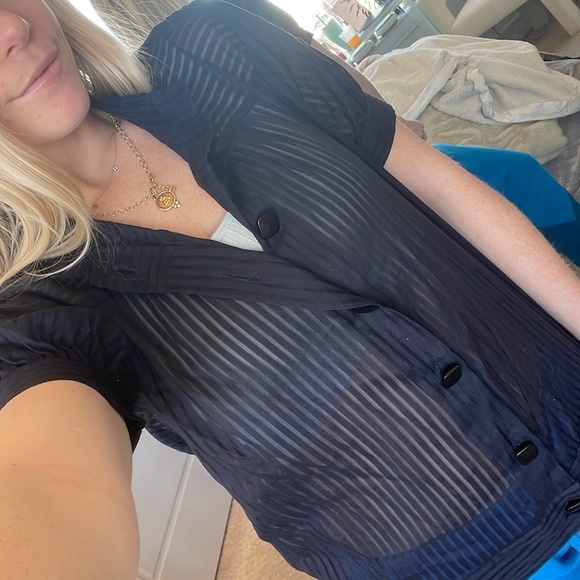 Lewis Cho silk Button-Up Shirt - Picture 7 of 8